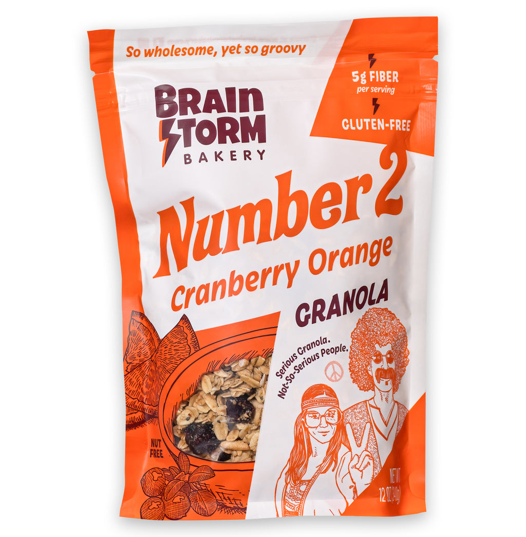 Number Two - Cranberry Orange Granola (12oz)   ***NEXT SHIP DATE IS 5/1****