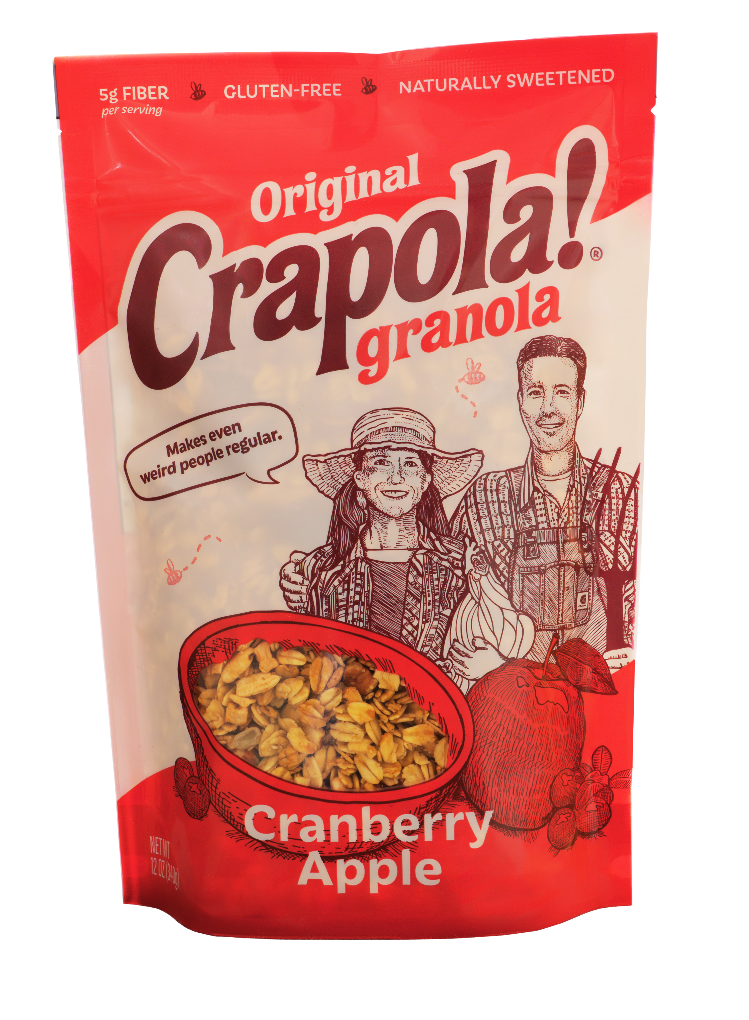 Crapola! - Cranberry Apple Granola (12oz)