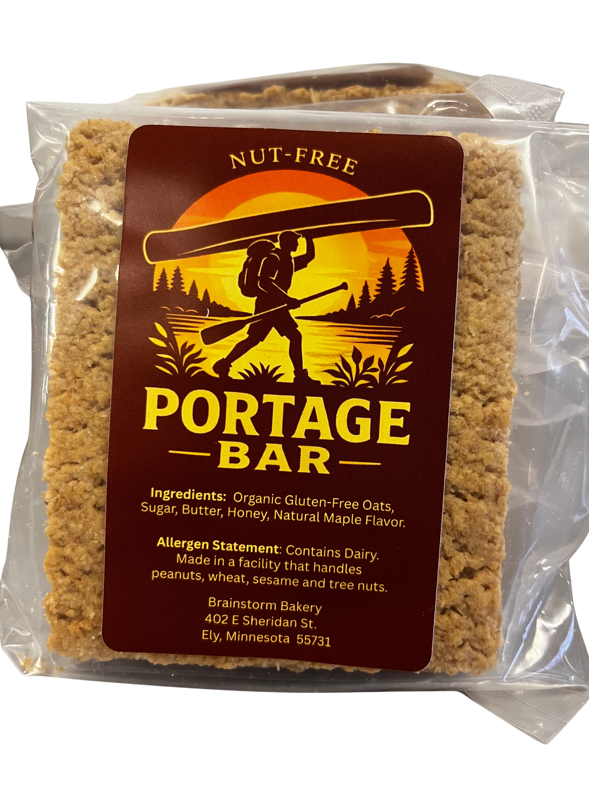Portage Bars, Nut-Free – Crapola!
