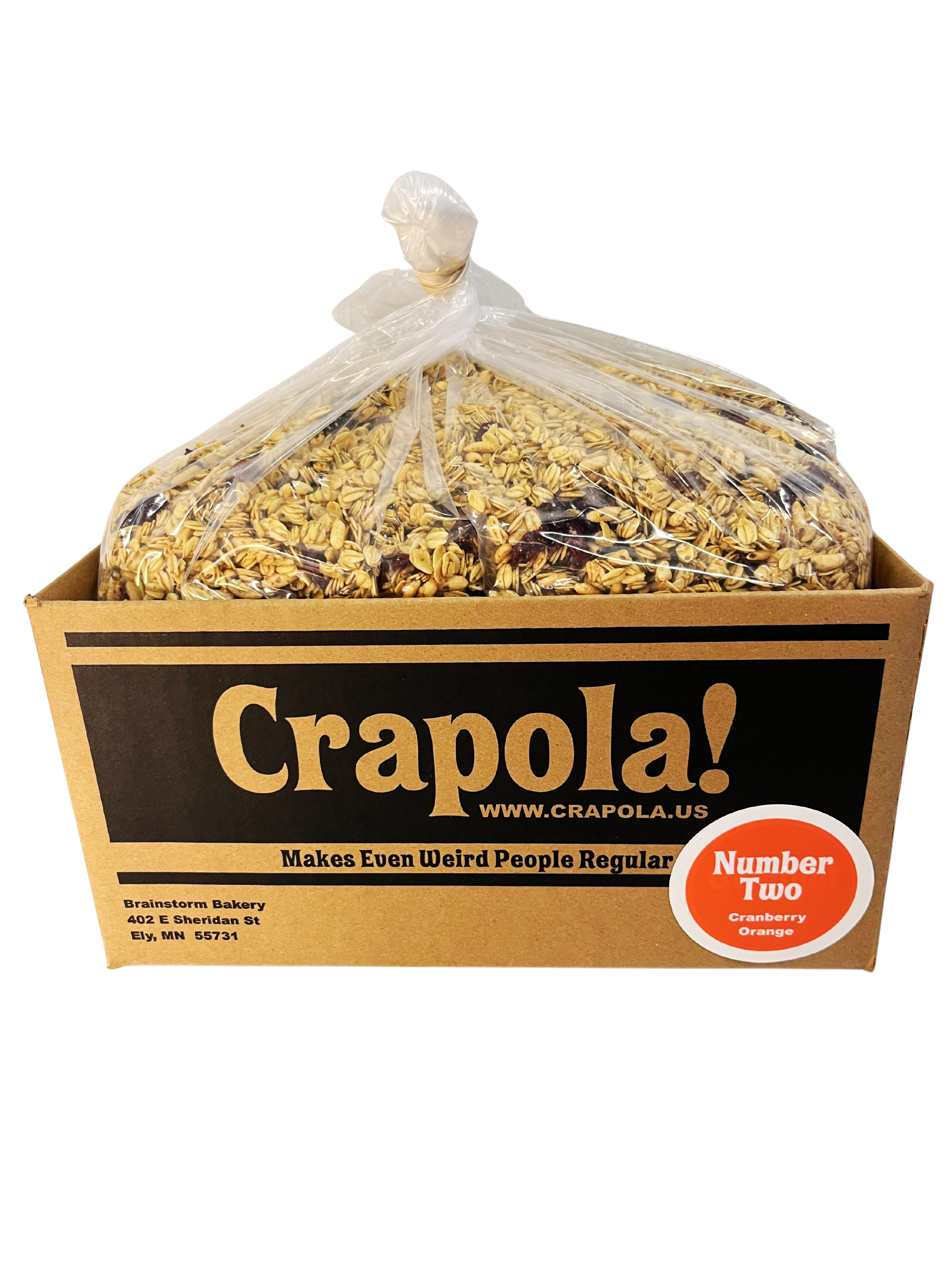 Number Two Bulk - Cranberry Orange Granola (8lb bag)  *** TEMPORARILY OUT OF STOCK, NEXT SHIP DATE IS 11/28 ***