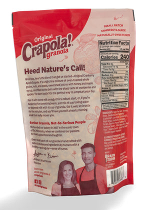 Crapola! - Cranberry Apple Granola (12oz)