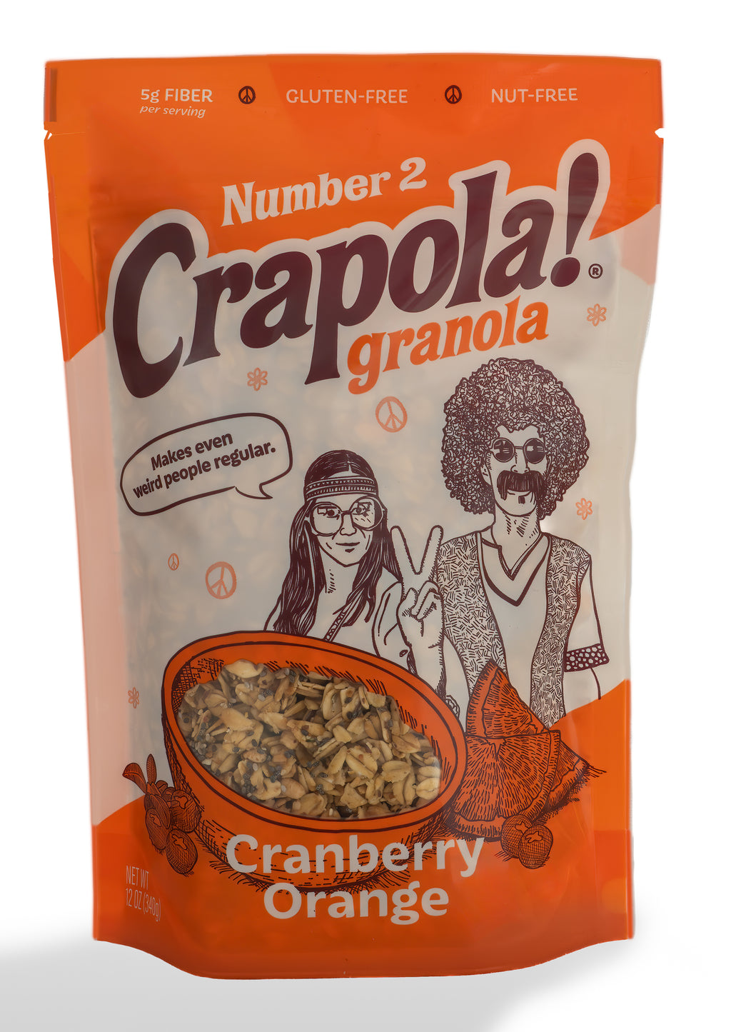 Number Two - Cranberry Orange Granola (12oz)  *** PLEASE NOTE, NEXT SHIP DATE IS 10/14 ***